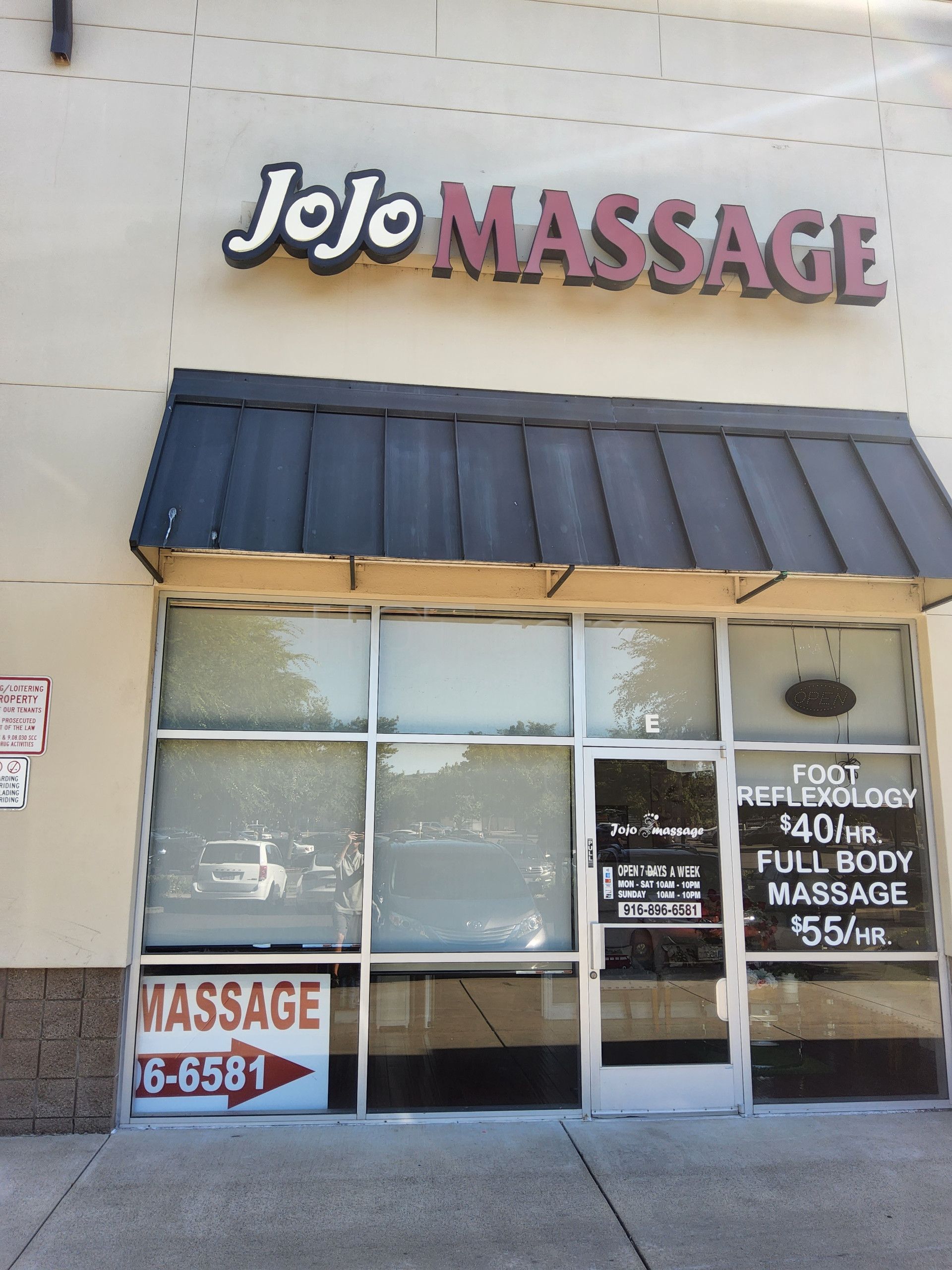 Sacramento, California Jojo Massage